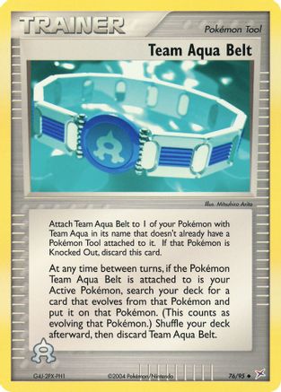 Team Aqua Belt (76/95) [Team Magma vs Team Aqua] - Uncommon