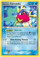 Team Aqua's Carvanha (25/95) [Team Magma vs Team Aqua] Reverse Holofoil - Uncommon