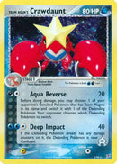 Team Aqua's Crawdaunt (2/95) [Team Magma vs Team Aqua] Holofoil - Holo Rare