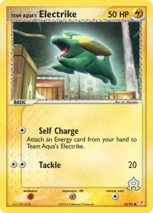 Team Aqua's Electrike (53/95) [Team Magma vs Team Aqua] - Common