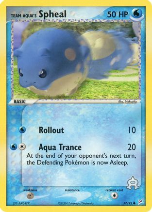 Team Aqua's Spheal (57/95) [Team Magma vs Team Aqua] - Common