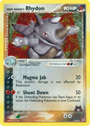 Team Magma's Rhydon (11/95) [Team Magma vs Team Aqua] Reverse Holofoil - Holo Rare