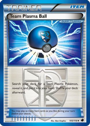 Team Plasma Ball (Team Plasma) (105/116) [Plasma Freeze] - Uncommon
