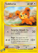 Teddiursa (109/144) [Skyridge] Reverse Holofoil - Common
