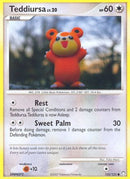 Teddiursa (105/123) [Mysterious Treasures] Reverse Holofoil - Common