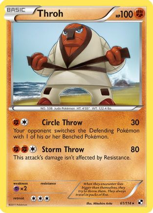 Throh (61/114) [Black and White] - Rare