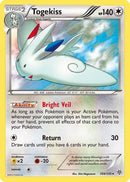 Togekiss (104/135) [Plasma Storm] Reverse Holofoil - Holo Rare