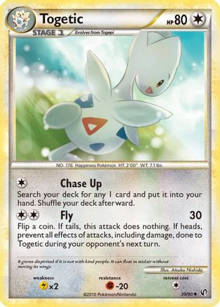 Togetic (039/90) [Undaunted] Reverse Holofoil - Uncommon