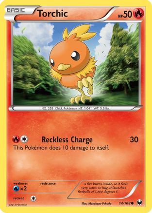 Torchic (14/108) [Dark Explorers] - Common