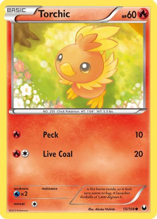 Torchic (15/108) [Dark Explorers] - Common