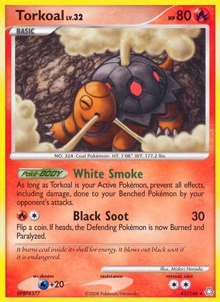 Torkoal (41/146) [Legends Awakened] Reverse Holofoil - Rare