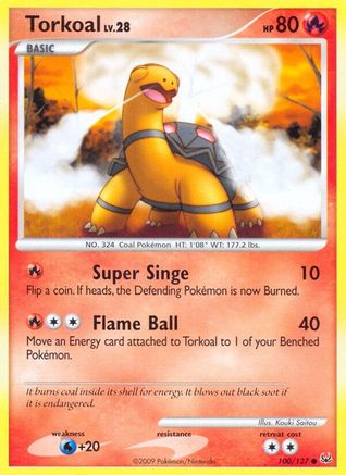 Torkoal (100/127) [Platinum] Reverse Holofoil - Common