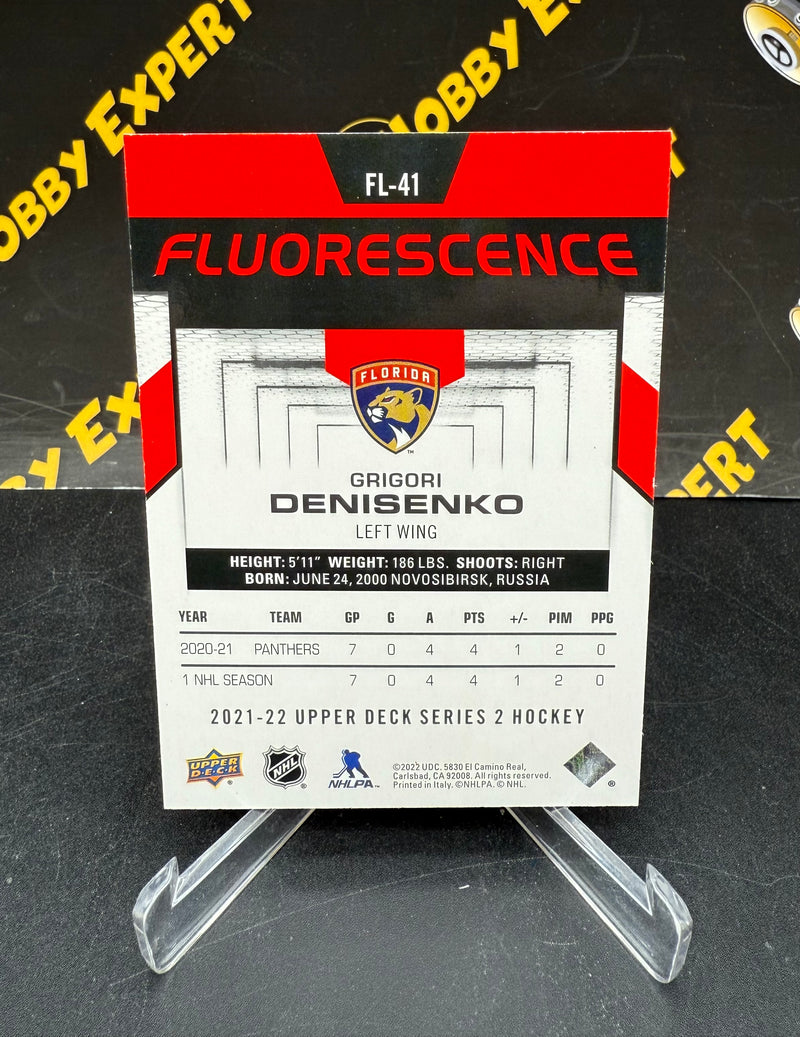 Grigori Denisenko Red Fluorescence - Florida Panthers