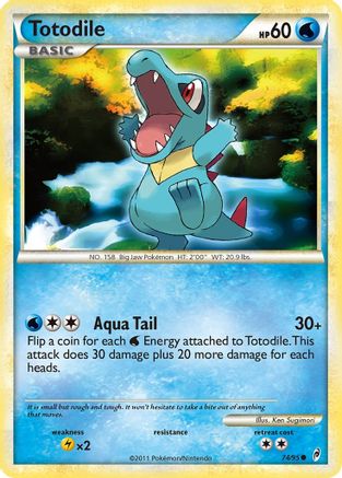 Totodile (074/95) [Call of Legends] Reverse Holofoil - Common