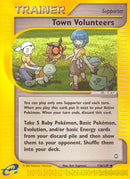 Town Volunteers (136/147) [Aquapolis] Reverse Holofoil - Uncommon