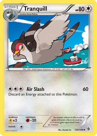 Tranquill (124/149) [Boundaries Crossed] Reverse Holofoil - Uncommon