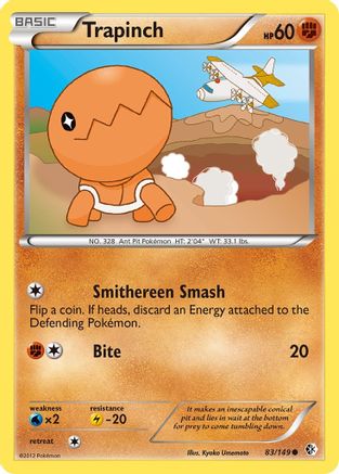Trapinch (83/149) [Boundaries Crossed] - Common