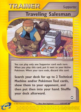 Traveling Salesman (137/147) [Aquapolis] - Uncommon