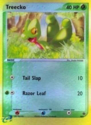 Treecko - 003 (e-League) (3/40) [Nintendo Promos] Reverse Holofoil - Promo