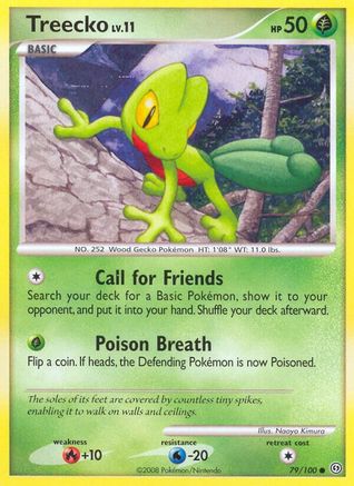 Treecko (079/100) [Stormfront] - Common