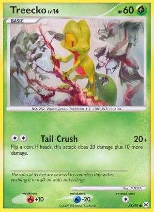 Treecko (078/99) [Arceus] Reverse Holofoil - Common