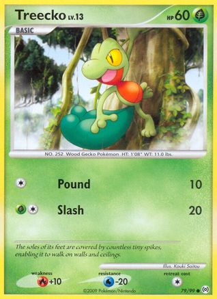 Treecko (079/99) [Arceus] - Common