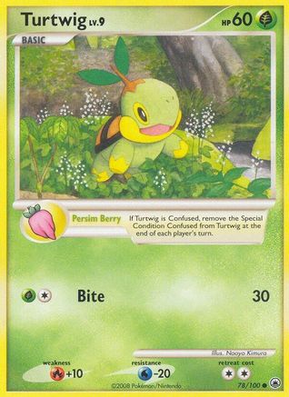 Turtwig (78/100) [Majestic Dawn] - Uncommon