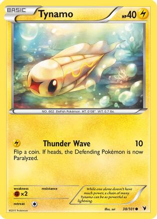 Tynamo (38/101) [Noble Victories] Reverse Holofoil - Common