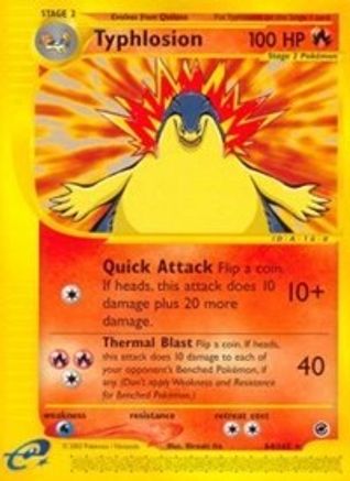 Typhlosion (64/165) [Expedition] - Rare