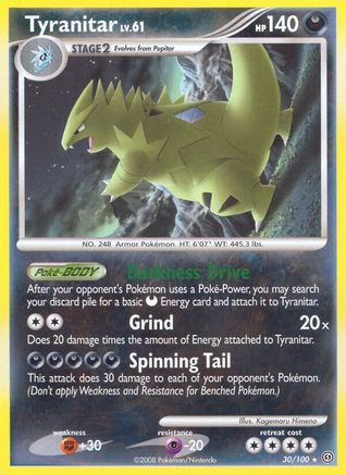 Tyranitar (30/100) [Stormfront] - Rare