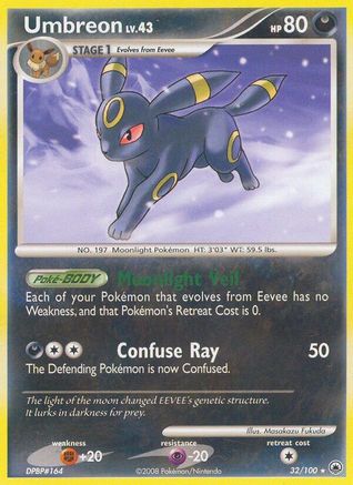 Umbreon (32/100) [Majestic Dawn] - Rare