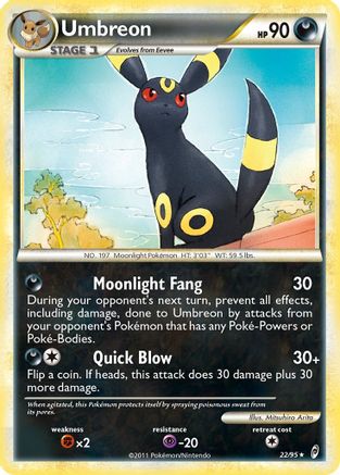 Umbreon (22/95) [Call of Legends] Holofoil - Holo Rare