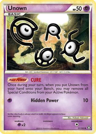 Unown (051/102) [Triumphant] - Uncommon