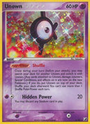 Unown (K) (K/115) [Unseen Forces] Holofoil - Holo Rare