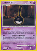 Unown (!) (42/146) [Legends Awakened] Reverse Holofoil - Rare