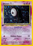 Unown [A] (014/75) [Neo Discovery] 1st Edition Holofoil - Holo Rare