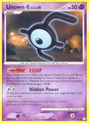 Unown [E] (65/123) [Mysterious Treasures] Reverse Holofoil - Uncommon