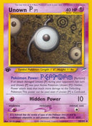 Unown [P] (058/105) [Neo Destiny] 1st Edition - Uncommon