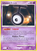 Unown [T] (067/123) [Mysterious Treasures] Reverse Holofoil - Uncommon