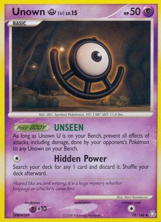 Unown (U) (78/146) [Legends Awakened] - Uncommon