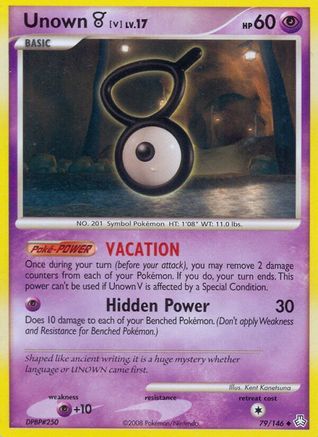 Unown (V) (79/146) [Legends Awakened] - Uncommon