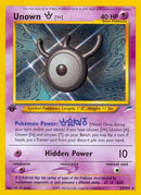 Unown [W] (29/105) [Neo Destiny] 1st Edition - Rare