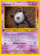 Unown [X] (30/105) [Neo Destiny] 1st Edition - Rare
