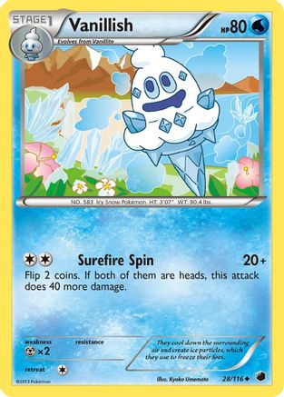 Vanillish (28/116) [Plasma Freeze] - Uncommon