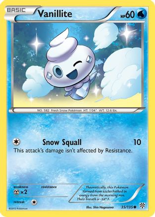 Vanillite (35/135) [Plasma Storm] Reverse Holofoil - Common
