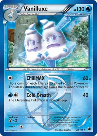 Vanilluxe (Team Plasma) (29/116) [Plasma Freeze] - Rare