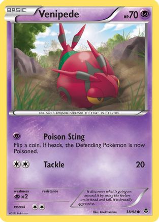 Venipede (38/98) [Emerging Powers] - Common