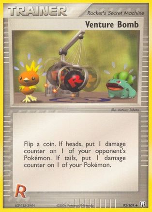 Venture Bomb (093/109) [Team Rocket Returns] Reverse Holofoil - Uncommon