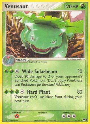 Venusaur (006/17) [POP Series 2] Holofoil - Rare