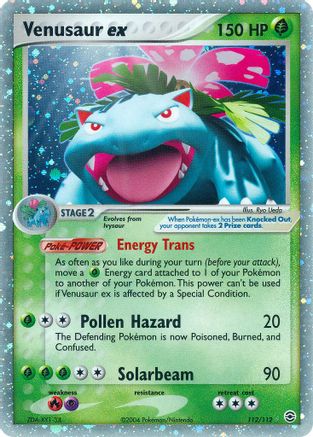 Venusaur ex (112/112) [FireRed & LeafGreen] Holofoil - Ultra Rare
